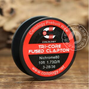 Coilology 10ft Spools/Reels [Ni80] Tri Core Fused Clapton