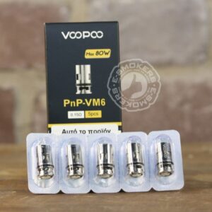 Drag-X, S PNP Coils by Voopoo, Ωμική Αντιστ. VM6 0.15ohm