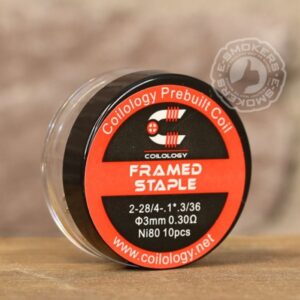 Coilology Framed Staple coils 0.3ohm Ni80