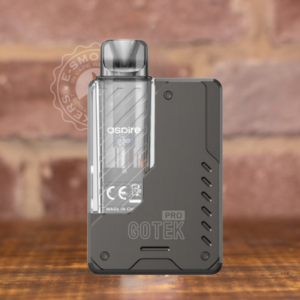 GoTek Pro Pod Kit by Aspire, Χρώμα GUN METAL