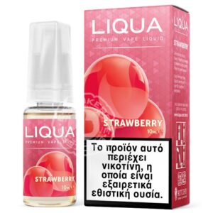 LIQUA 10ml - Strawberry, Νικοτίνη 3 mg