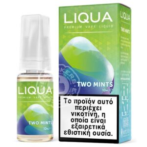 LIQUA 10ml - Two Mints, Νικοτίνη 6 mg