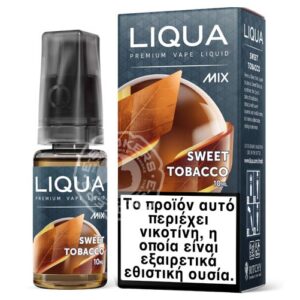 LIQUA MIX 10ml - Sweet Tobacco, Νικοτίνη 6 mg