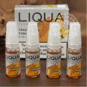 LIQUA NEW – Traditional Tobacco 4x10ml, Νικοτίνη 12 mg