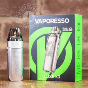 Luxe X3 Pod Kit 2600mAh 5ml by Vaporesso, Χρώμα Grey Silk