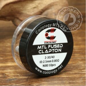 Coilology MTL Fused Clapton coil Ni80