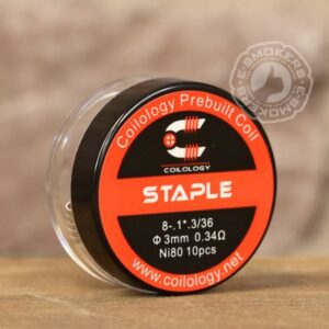 Coilology Staple coils 0.34ohm Ni80
