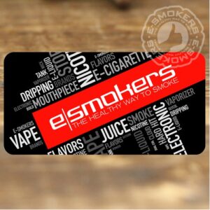 Vape Mat e-smokers "Crossword"