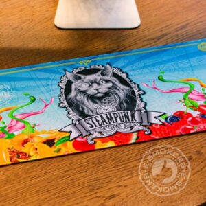 Vape Mat Steampunk "Cat Fruits"