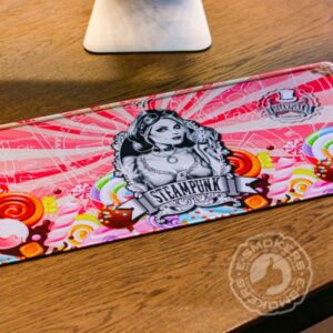 Vape Mat Steampunk "Girl Desert"