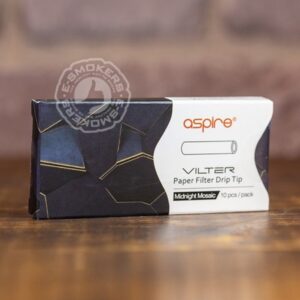 Φιλτράκια Vilter by Aspire (10pcs), Χρώμα ΜΑΥΡΟ