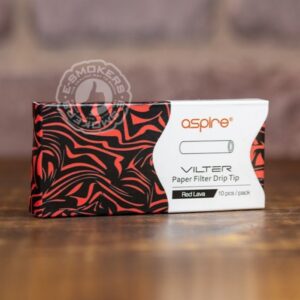 Φιλτράκια Vilter by Aspire (10pcs), Χρώμα ΚΟΚΚΙΝΟ