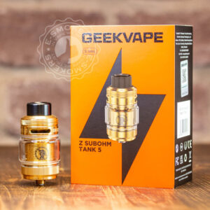 Z Subohm Tank 5 by Geekvape, Χρώμα Glossy Gold