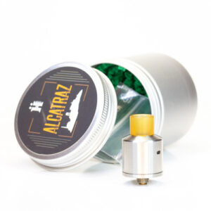 Alcatraz RDA 22mm Silver by Haze