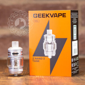 Zeus Nano 3 Tank by Geek Vape, Χρώμα Ασημί